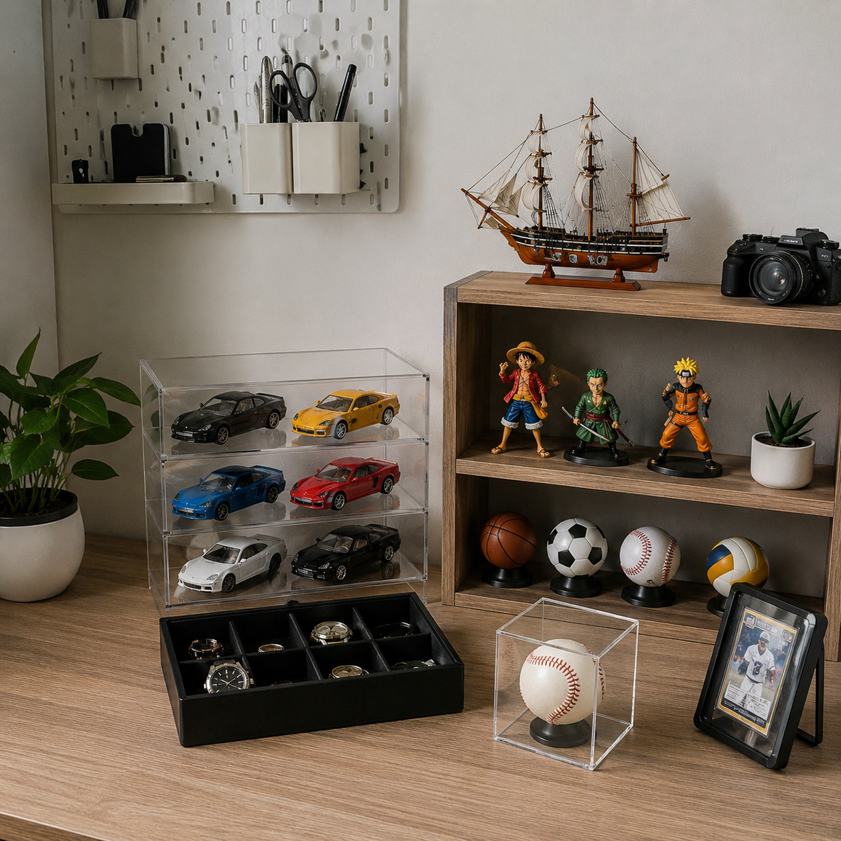Collect. Display. Admire.